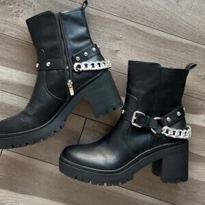 nine west moto boots